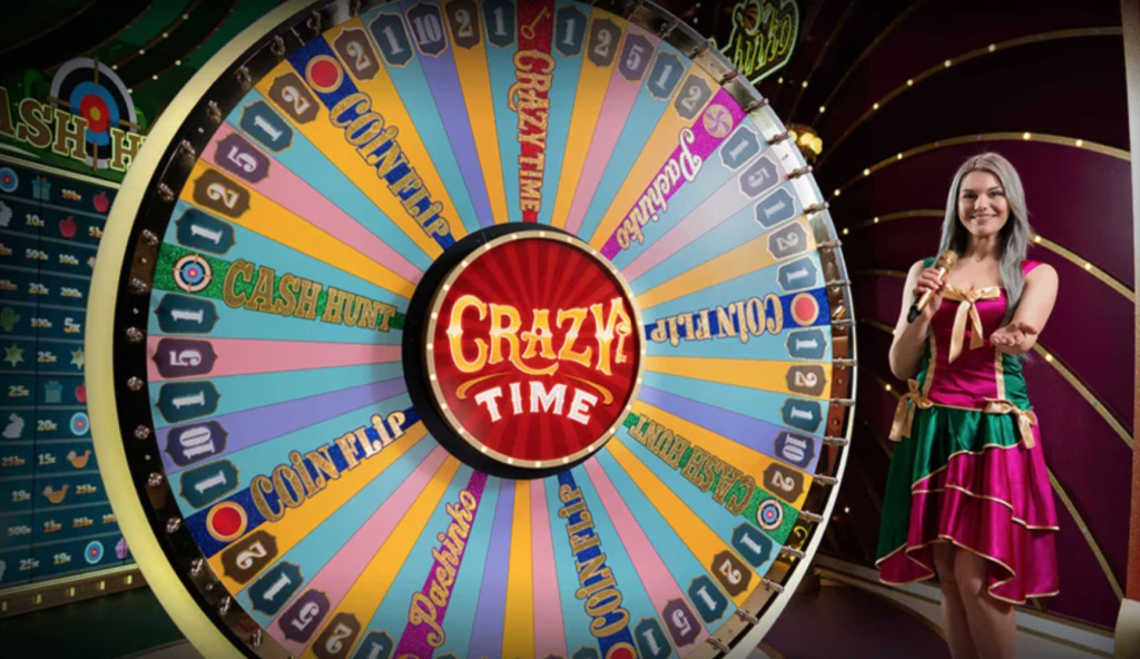 Crazy Time boasts a respectable Return to Player (RTP) of 96,08%